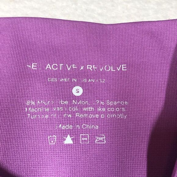 Set Active X Revolve SculptFlex Power Leggings Womens Size S Fuchia Pink Yoga - Picture 8 of 11